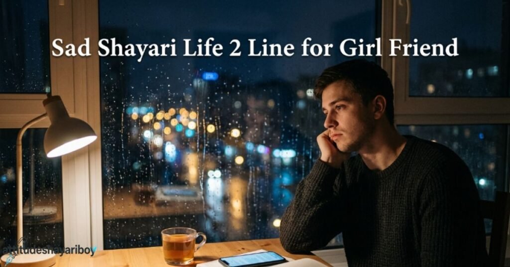 Sad Shayari Life 2 Line for Girlfriend