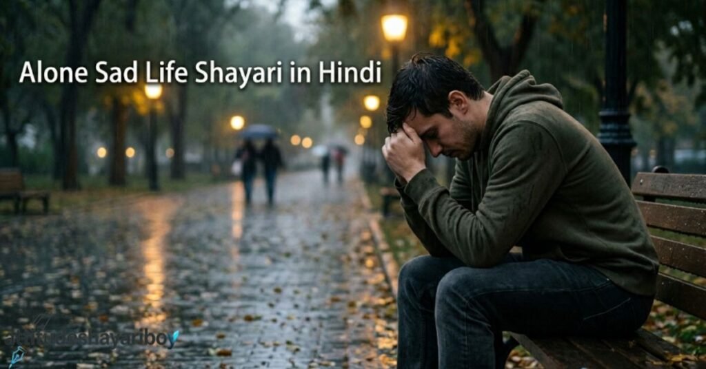 Alone Sad Life Shayari in Hindi