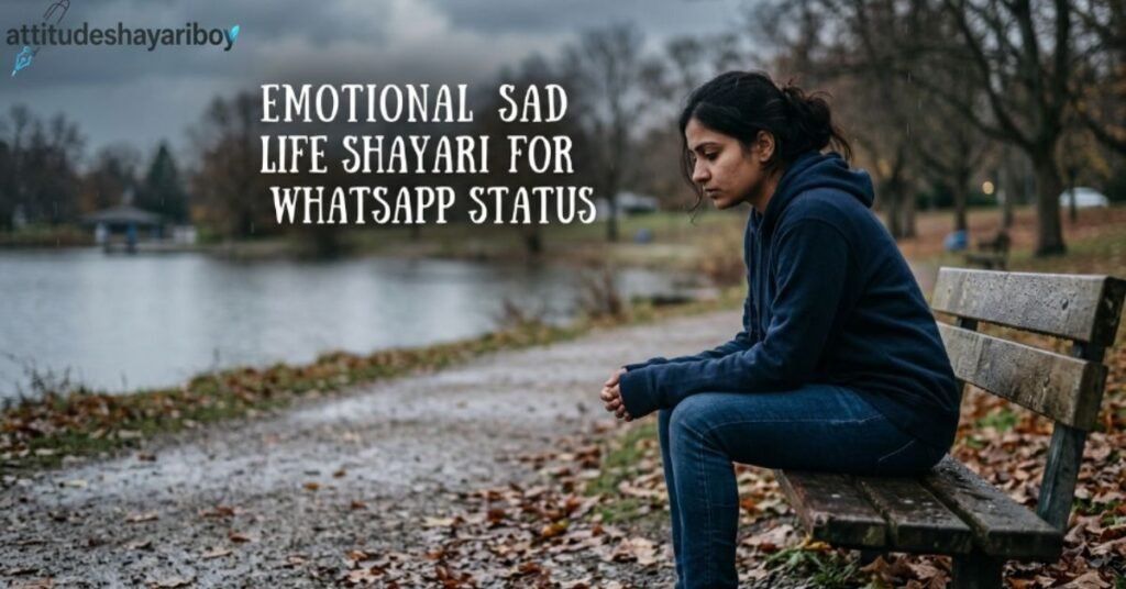 Emotional Sad Life Shayari for WhatsApp Status
