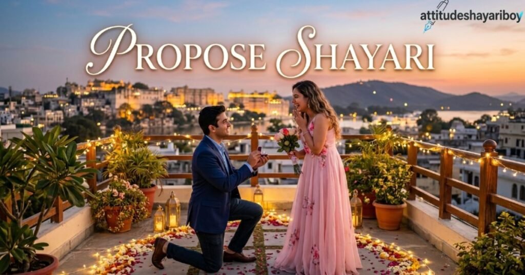 Propose Shayari