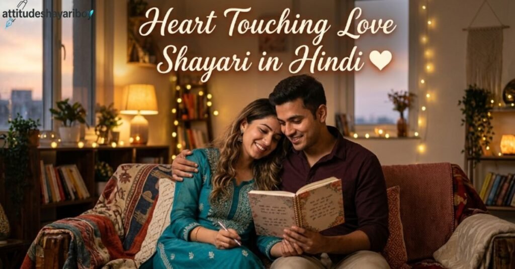 Heart-touching Love Shayari in Hindi 