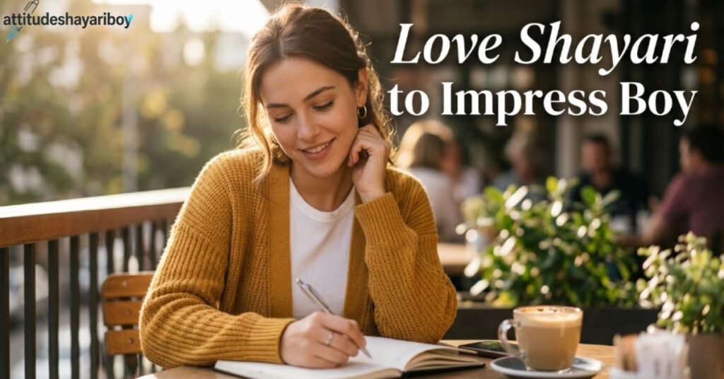 Love Shayari to Impress a Boy