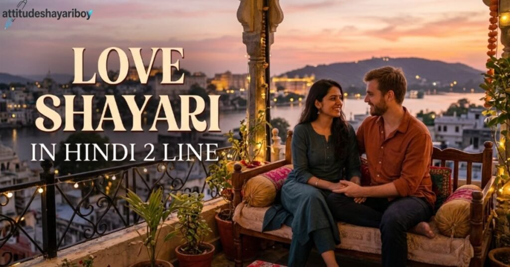 Love Shayari in Hindi 2 Line