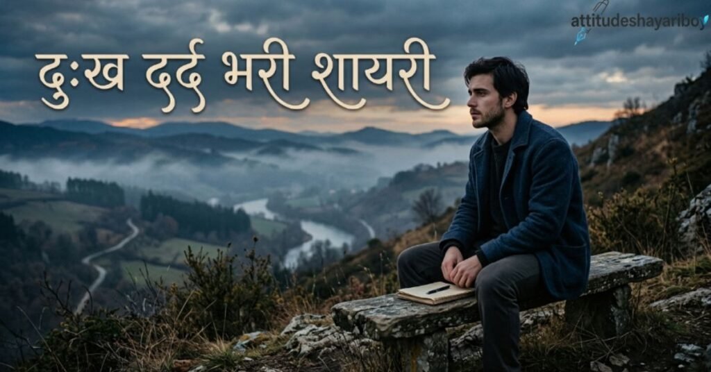 दुःख दर्द भरी शायरी