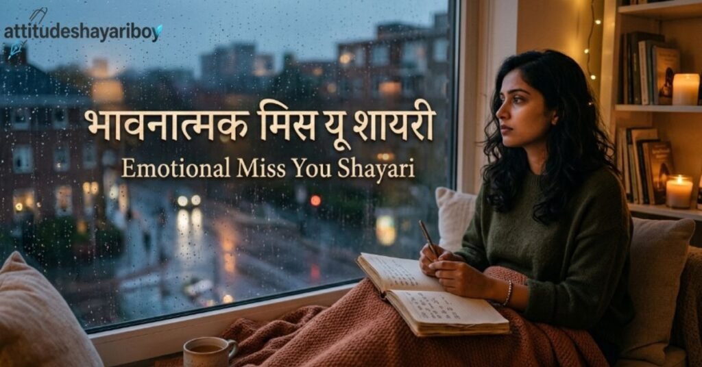 Emotional Miss You Shayari in Hindi