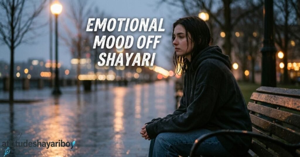Emotional Mood Off Shayari
