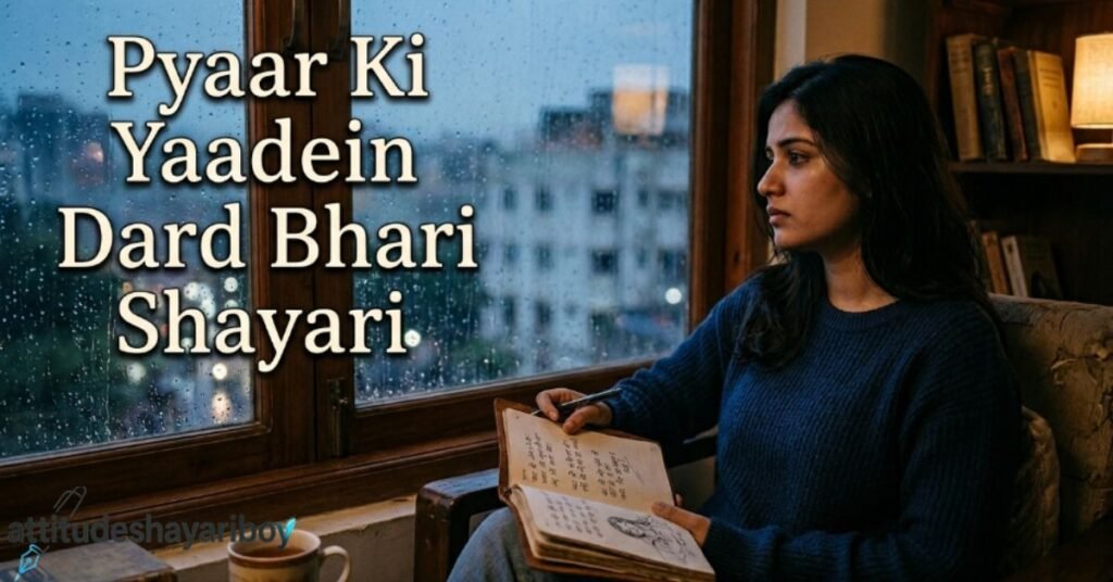 Pyaar Ki Yaadein Dard Bhari Shayari