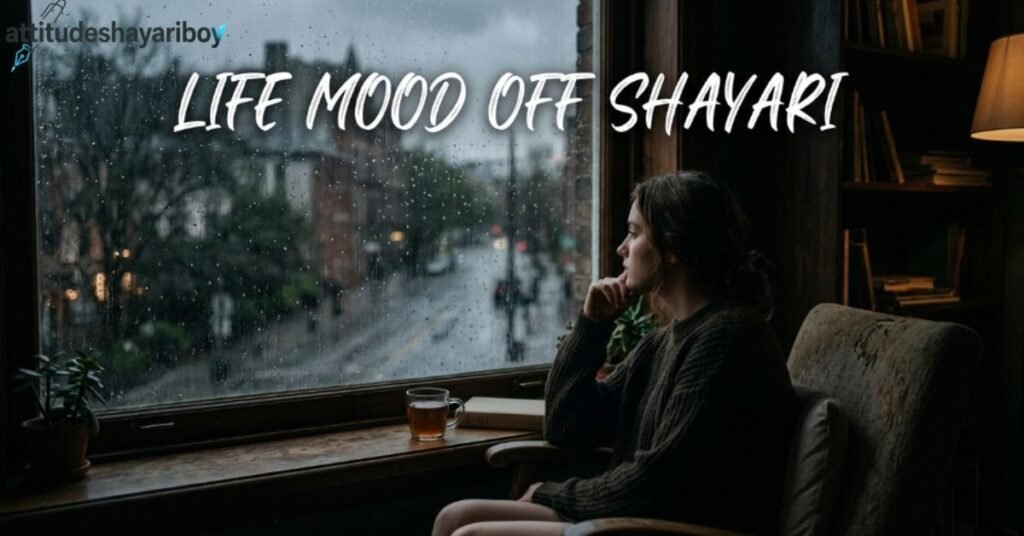 Life Mood Off Shayari