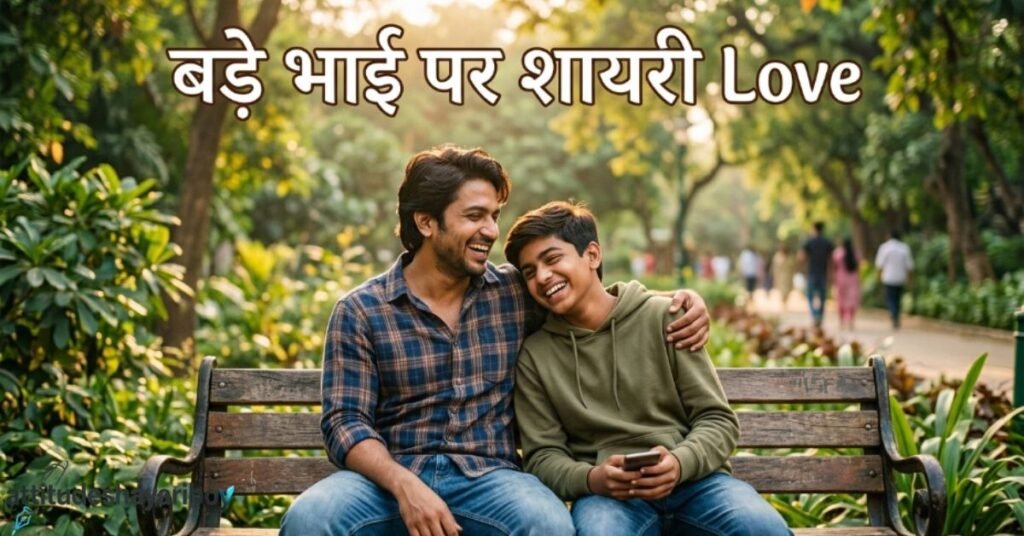 बड़े भाई पर शायरी Love