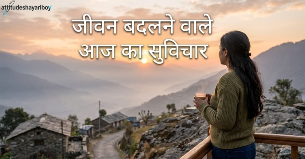 जीवन बदलने वाले आज का सुविचार