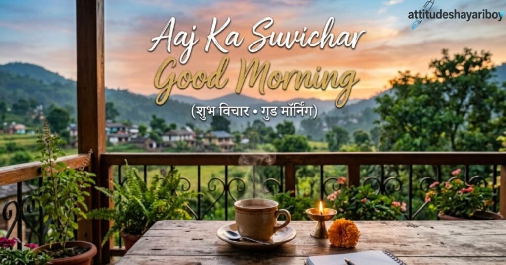 Aaj Ka Suvichar Good Morning