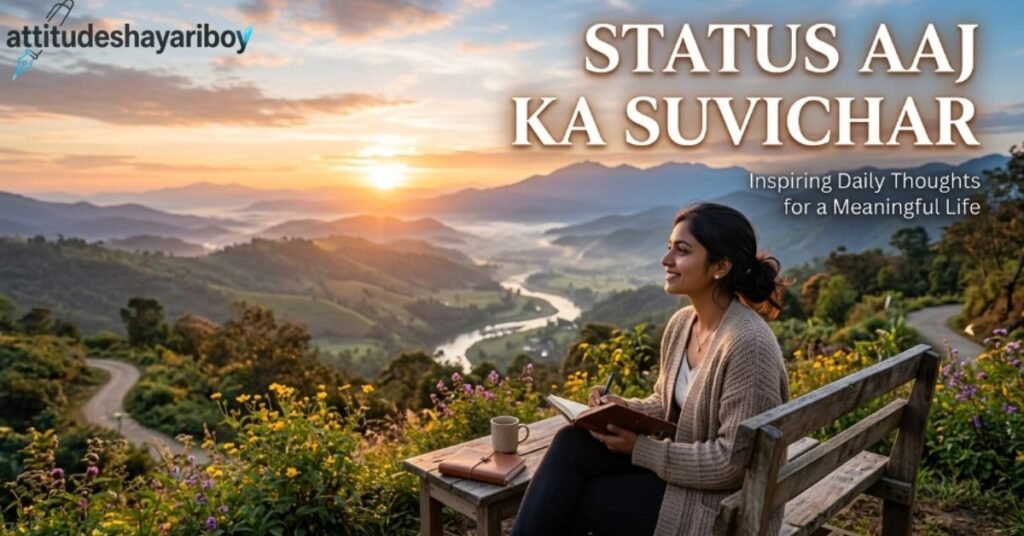 Status Aaj ka Suvichar