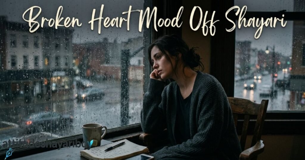 Broken Heart Mood Off Shayari