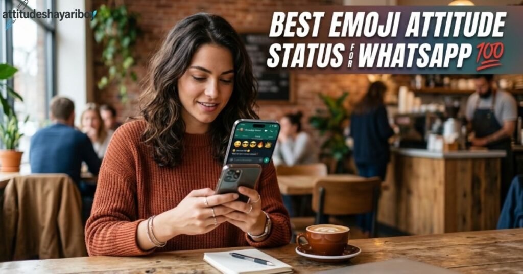 Best Emoji Attitude Status For WhatsApp 💯
