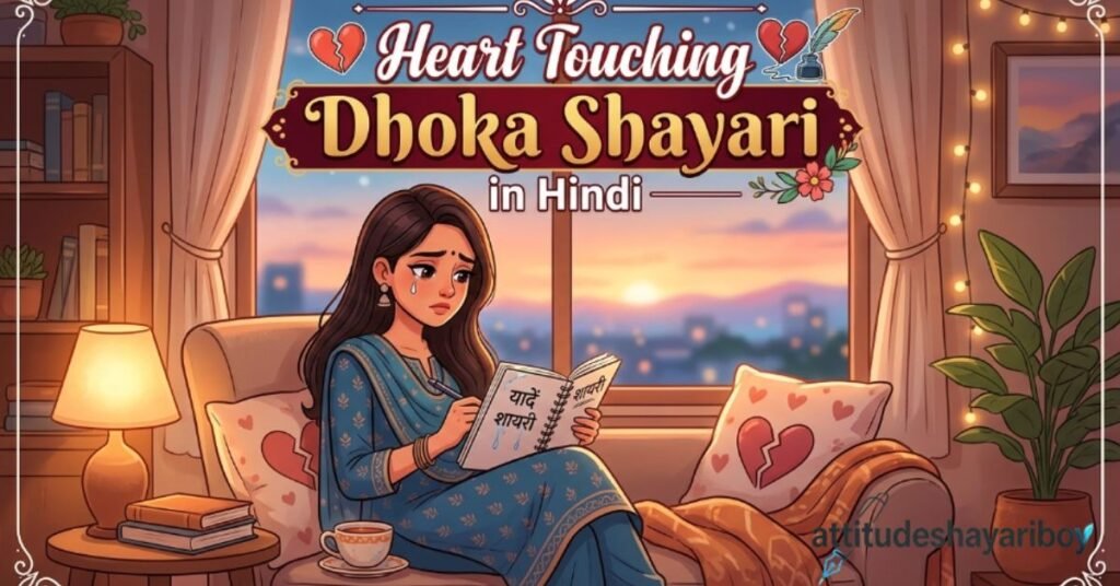 Heart Touching Dhoka Shayari in Hindi