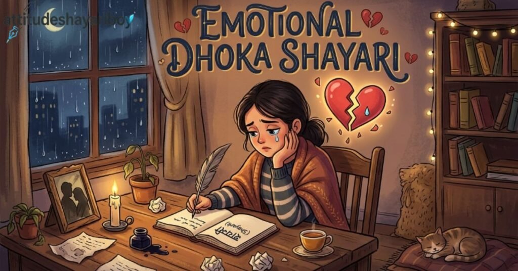 Emotional Dhoka Shayari┬а