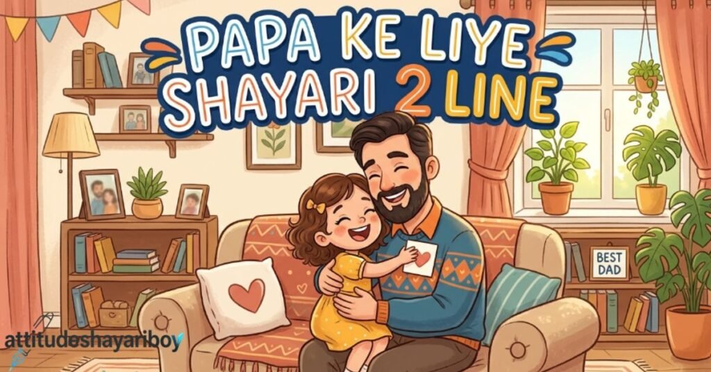 Papa Ke Liye Shayari 2 Line