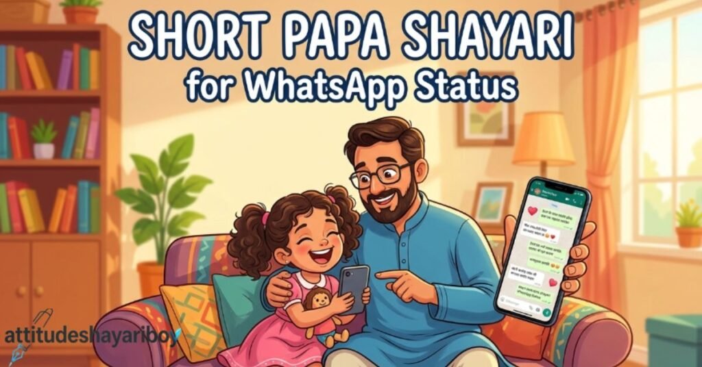 Short Papa Shayari for WhatsApp Status