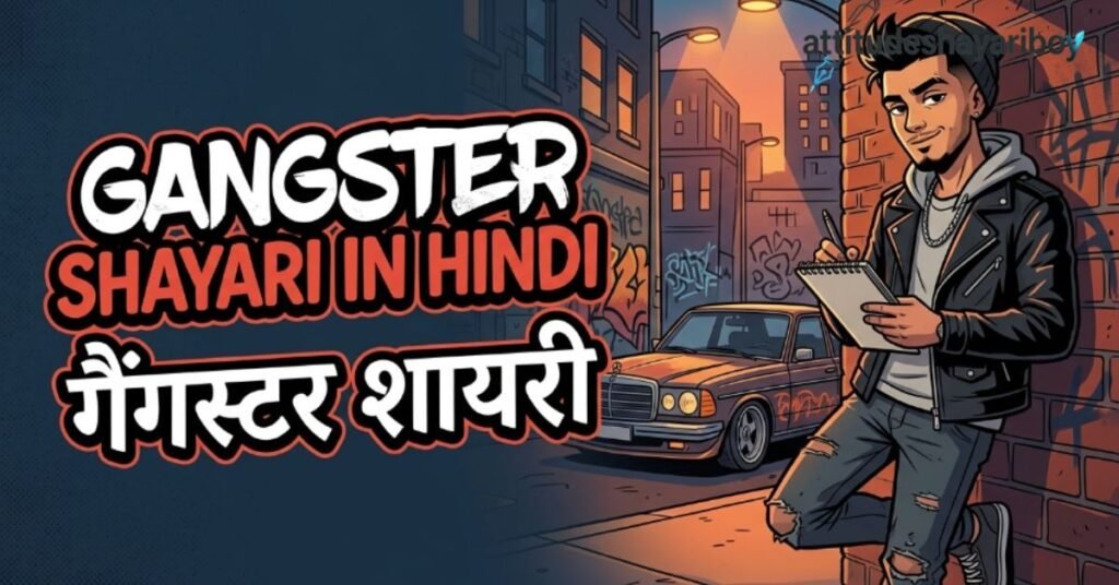 Gangster Shayari in Hindi, English | गैंगस्टर शायरी