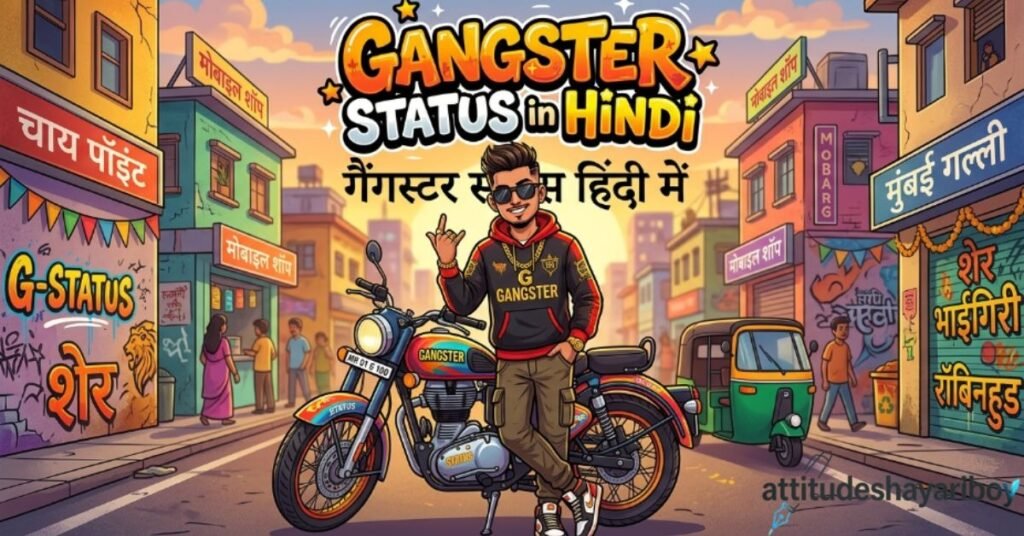 Gangster Status in Hindi