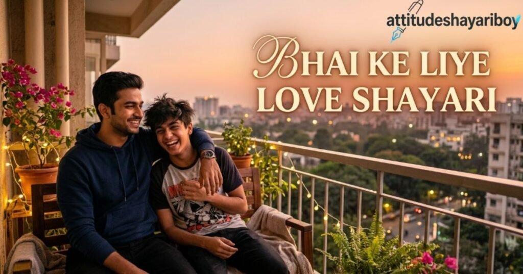 Bhai Ke Liye Love Shayari