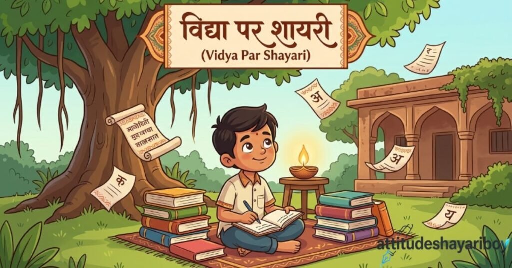 विद्या पर शायरी (Vidya Par Shayari)