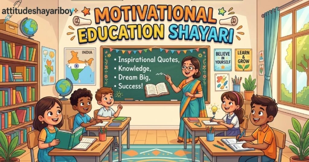 Motivational Education Shayari