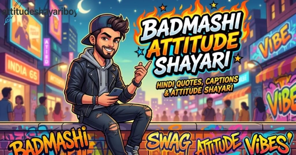 Badmashi Attitude Shayari