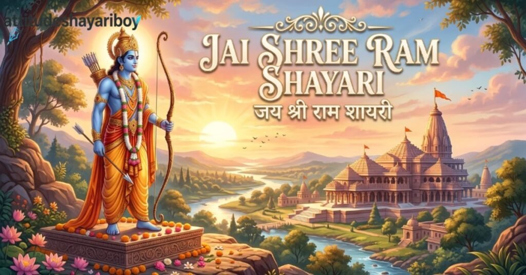Jai Shree Ram Shayari
