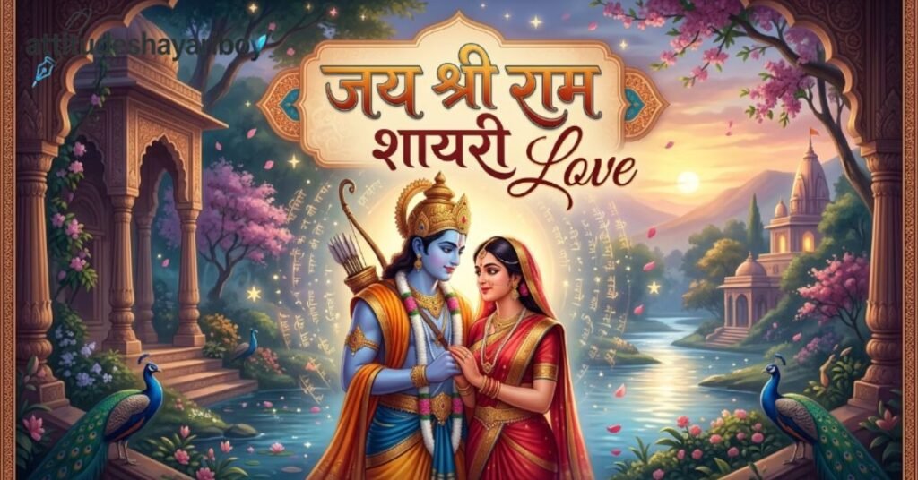 जय श्री राम शायरी Love