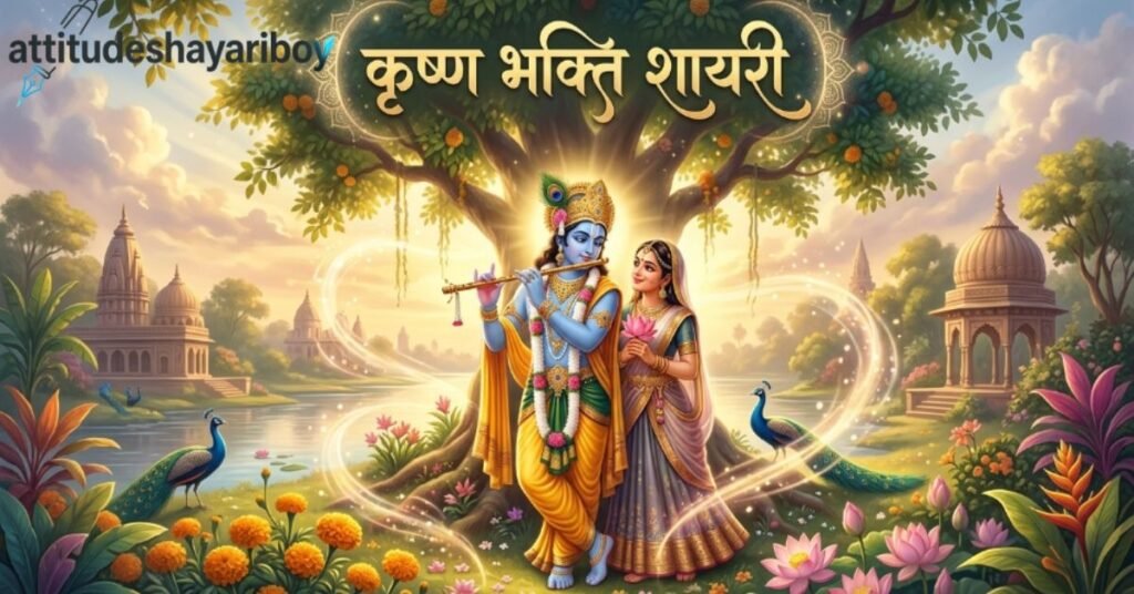 कृष्ण भक्ति शायरी 