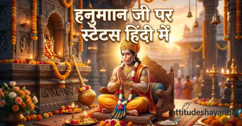 हनुमान जी पर स्टेटस हिंदी में